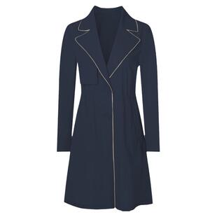 【商场同款】NAERSI/娜尔思红色通勤西装领收腰风衣春秋季外套