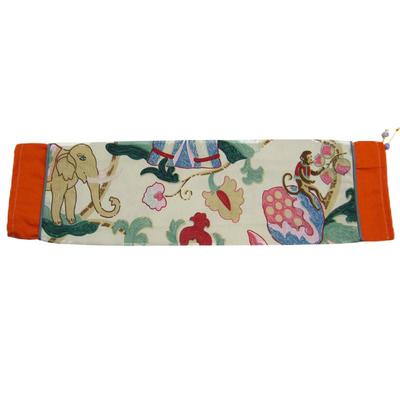 圆柱形颈椎枕套纯棉决明子枕头套