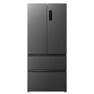 TCL 小清柠539升法式多门四开门冰箱双系统双净味大容量一级能效