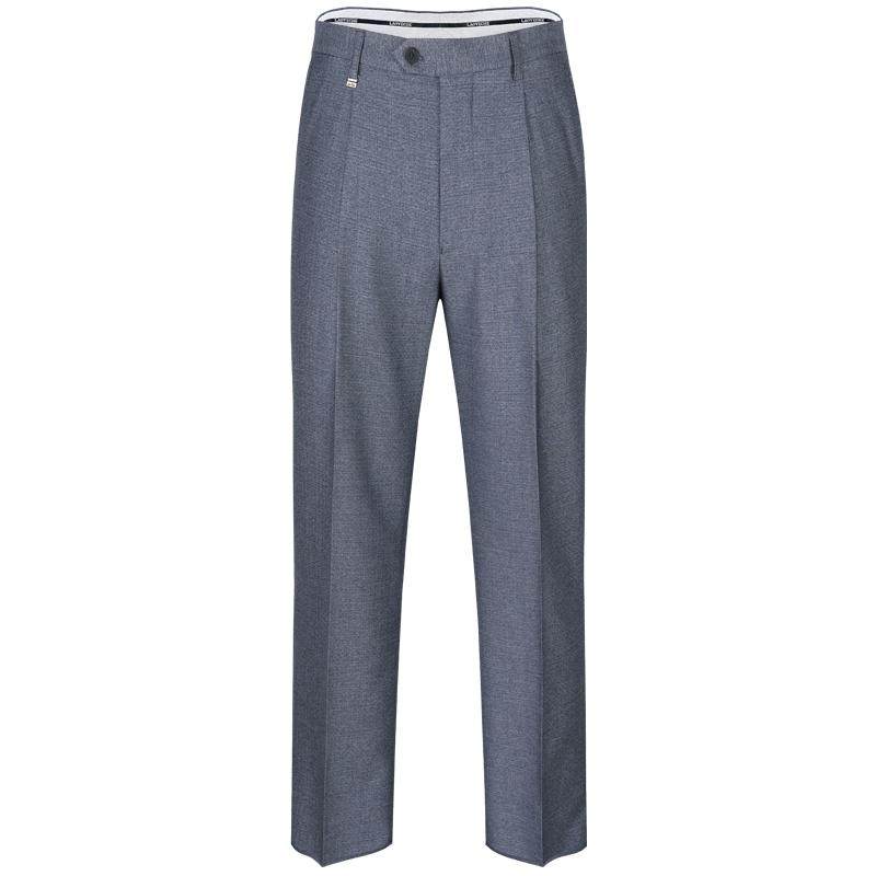 老爷车中老年高端男裤秋冬新款商务正装垂感爸爸男士品牌休闲西裤