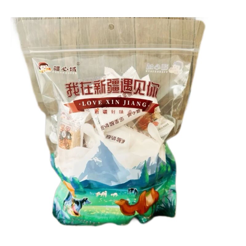 疆心域坚果燕麦酸奶棒香甜酥脆果脯好吃美味酸甜口感新疆网红零食