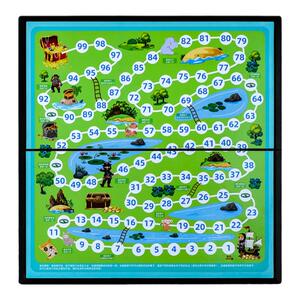 儿童闯关大冒险棋历险寻宝探险磁吸棋类益智玩具飞行棋子骰子游戏