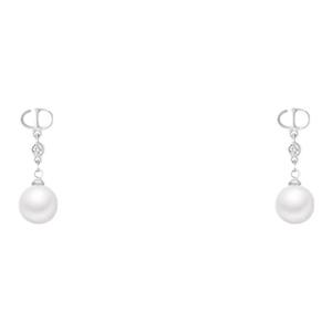 【蜜桃茶】浪漫crush 法式珍珠吊坠耳环女小众设计感高级耳夹耳饰