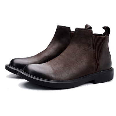 切尔西靴百搭复古英伦马丁靴潮鞋