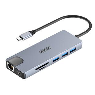 优越者拓展坞Typec扩展HDMI/VGA投屏多接口usb插头网线转换器苹果华为Macmini笔记本平板4K手机通用HUB转接头