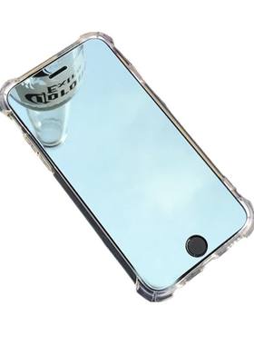 镜面钢化膜适用苹果16plus8D美妆镜子膜iPhone16promax高清钢化膜16Pro防爆膜16手机贴膜