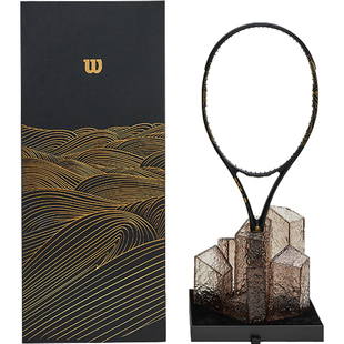 Wilson威尔逊金玄剑 礼品套装休闲球拍 男女专业碳素网球拍礼盒