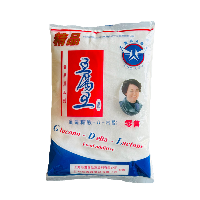 黃海洛洛豆腐王葡萄糖酸內(nèi)酯包子豆腐腦原料豆花凝固劑 1kg商用裝