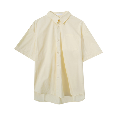 Holocene纯色凉感衬衣男