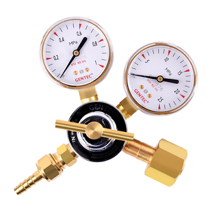 美国捷锐减压阀190IN-80氮气氦气氩气减压阀 减压器 减压表压力表