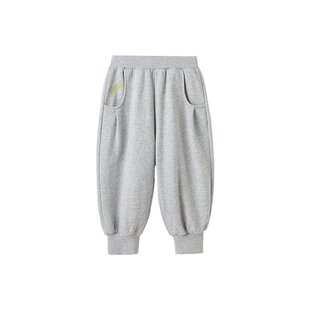 博睿恩儿童卫裤2026春新款男女宝宝休闲纯棉运动裤百搭幼儿园裤子