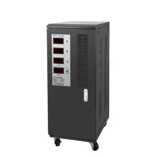 正泰三相稳压器380v大功率全自动工业SBW电源升压补偿式增压30kw1