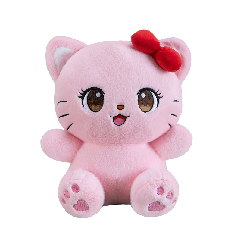 可爱猫咪绒绒毛绒公仔大眼睛猫咪玩偶大脸猫抱枕布偶猫咪生日礼物