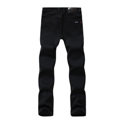 修身小脚高弹力牛仔裤嘎嘎诺布男