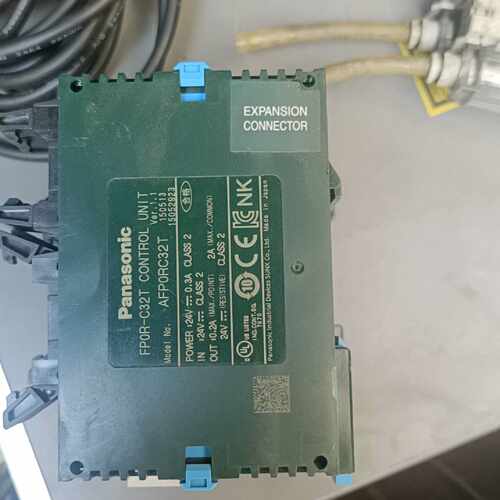 松下FP0R-C32T扩展模块，型号AFP0RC32T，实物