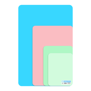 杰利 垫板32K透明学生写字垫板a4/A5小学生垫板 A3空白写字作业垫磨砂硬垫板考试专用软垫板塑料定制印刷logo