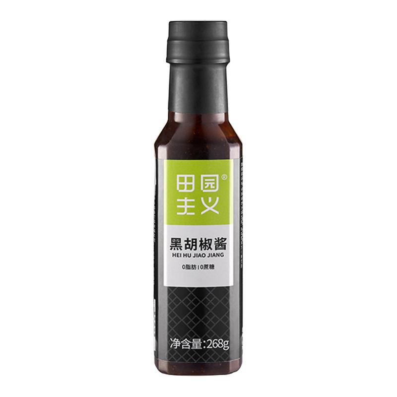 田园主义0脂肪0蔗糖黑胡椒汁268g