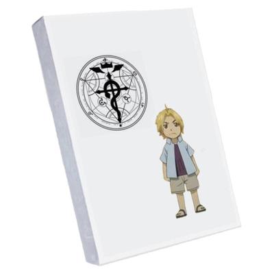 同片天钢炼Q版手翻书可涂色描边