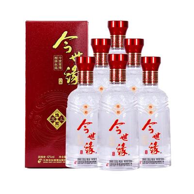 今世缘天地人和地6瓶袋国产白酒
