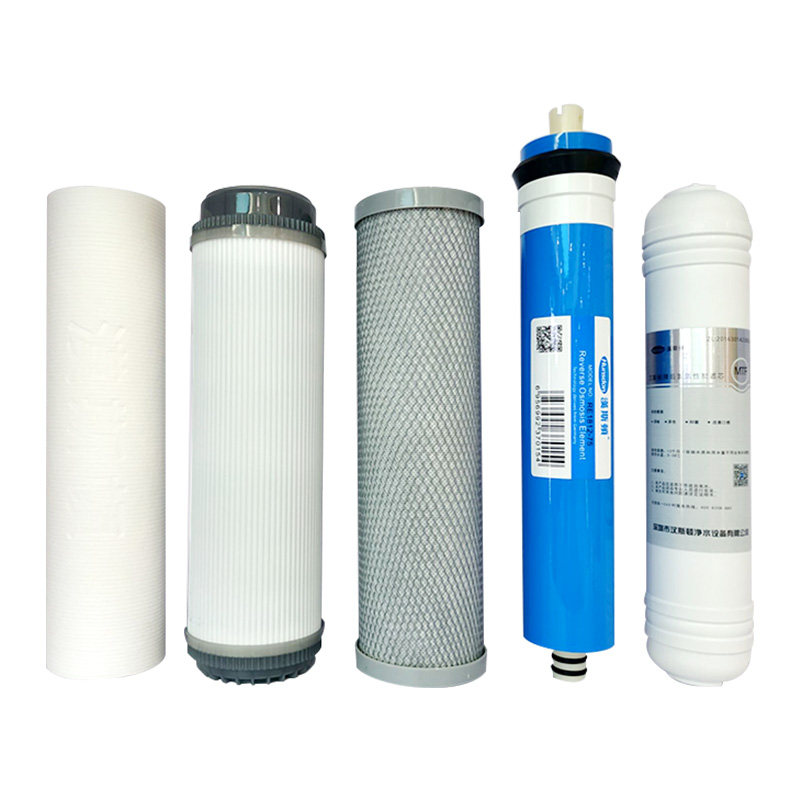 汉斯顿 净水器滤芯HSD-RO75G-1502原装正品5级套装通用10寸滤芯