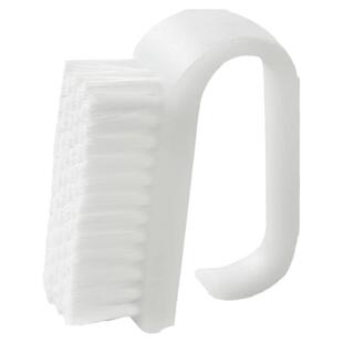 日本进口指甲缝清洁刷家用儿童洗手刷环柄软毛手背部去污渍小刷子