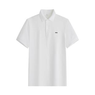 【龙麟纹POLO衫】霞湖世家polo男女夏季防激凸7A抑菌翻领短袖273