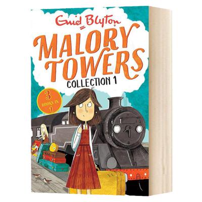 Malory Towers Collection 1 英文原版 马洛里之塔1-3  女孩校园小说 英语章节书 儿童英语课外读物 全英文版进口原版英语书籍
