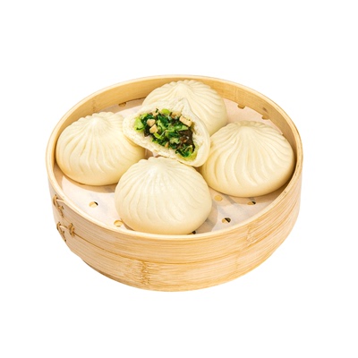 鹿有有澳麦翡翠三鲜大包子早餐