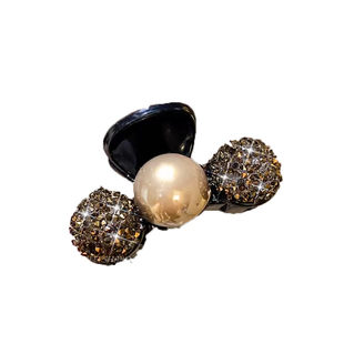 轻奢水钻小抓夹女高级感气质侧边刘海夹公主头发夹半扎发夹子头饰