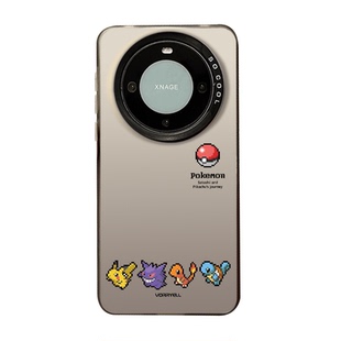 像素宝可梦适用华为mate80promax手机壳70神奇宝贝60动漫50男生40e精灵球30荣耀magic8皮卡丘7外壳6套5新款