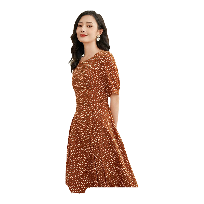 乔万尼真丝连衣裙好看流行女重磅桑蚕丝夏季商场同款新品EF2E318