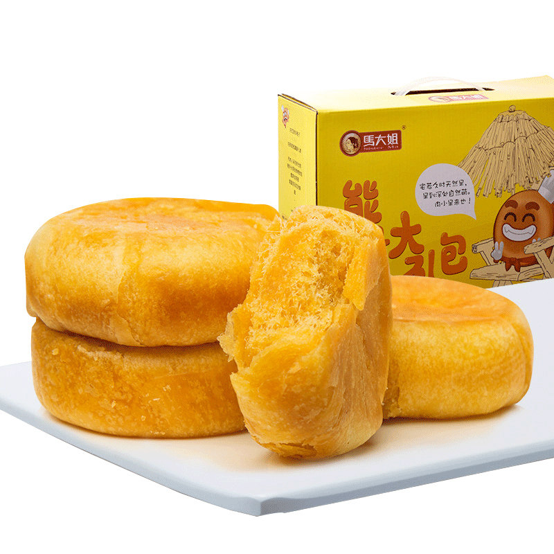 马大姐原味肉松饼整箱装