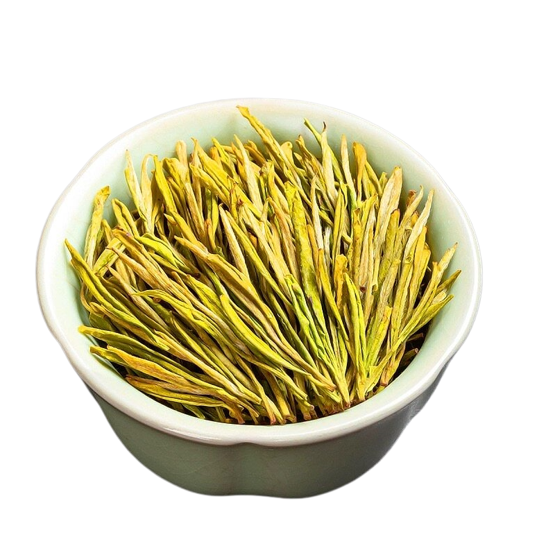 头采黄金芽茶叶吉安茶树白茶新茶高山绿茶礼盒嫩芽炒青明前送礼