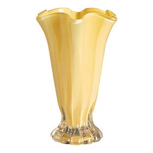 2025新款花瓶玻璃高级感轻奢中古法式奶油客厅仿真花插花艺术摆件