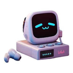 bilibili哔哩哔哩2025现货CUBEFACE小电视LCD触屏真无线蓝牙耳机