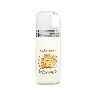 家用三合一旅行洗漱杯便携式刷牙漱口杯子套装牙桶牙具收纳盒旅游