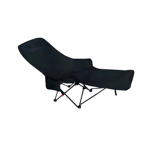 折叠椅子户外躺椅坐躺两用可调节月亮椅便携式露营钓鱼午休睡凳子