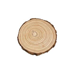 ins天然圆木片木块装饰摆件 拍照道具垫子香薰蜡烛首饰托盘摄影