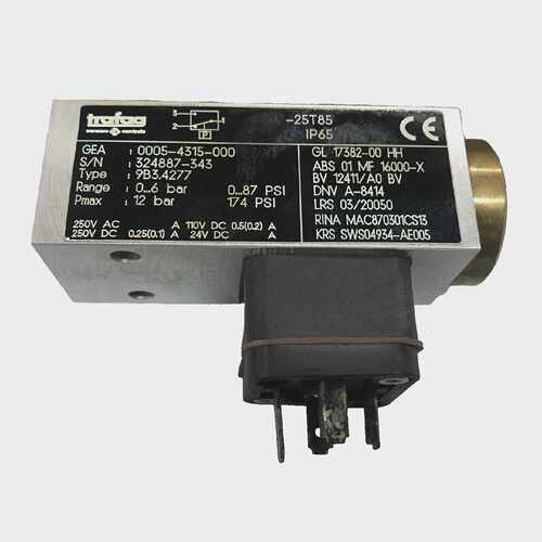 Trafag Picostat 9B3.4277 Compact Block Pressure Switch 0...6