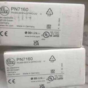 议价全新未拆封易福门ifm PN7160压力感测器，德国原装，型
