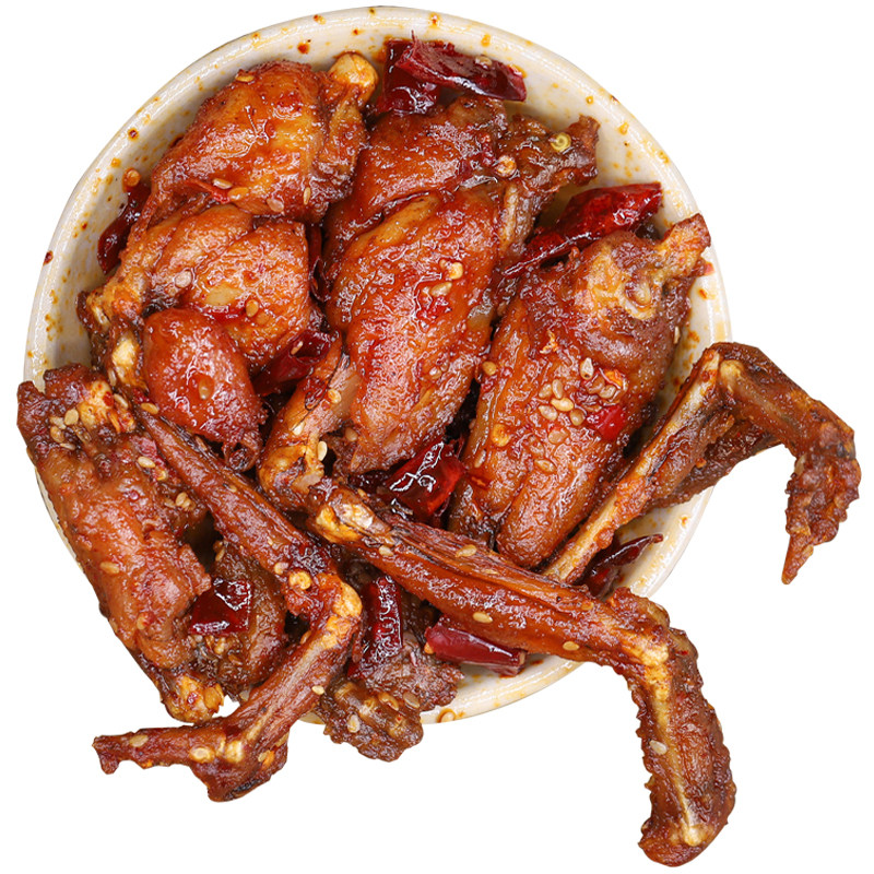 四川牛蛙肉即食麻辣卤味香辣味冷吃追剧下酒零食特产小吃田鸡熟食