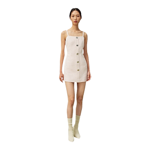 【徐璐同款】JASON WU 新款小香风粗花呢吊带裙子长裙连衣裙