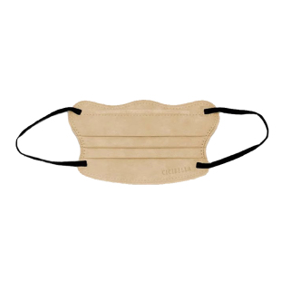 日本CICIBELLA口罩一次性云朵4D美颜立体拼色耳绳冷感3层时尚防护