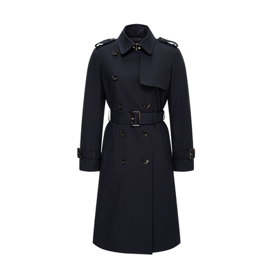 Scofield女装英伦双排扣风衣