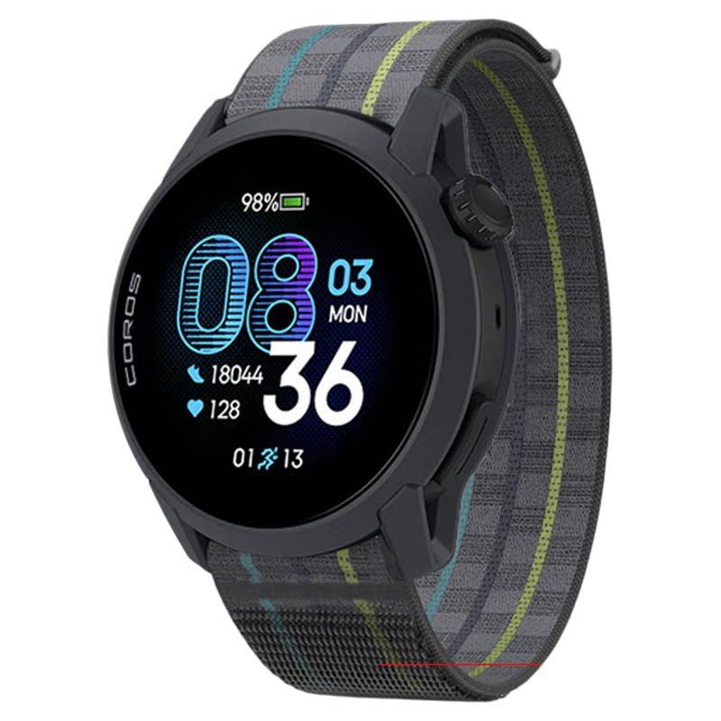适用COROS高驰手表PACE4限量PACE3/2专用一体尼龙表带智能APEX4运动2PRO运动腕带基普乔格透气男女按压22织物