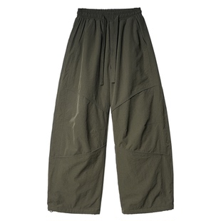 悟空有货美式潮牌户外90绒防寒保暖羽绒裤男冬季情侣保暖阔腿长裤