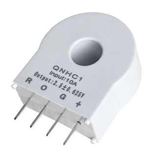 直流电流传感器闭环高精度QNHC1 2.5±0.625V霍尔电流互感器模块