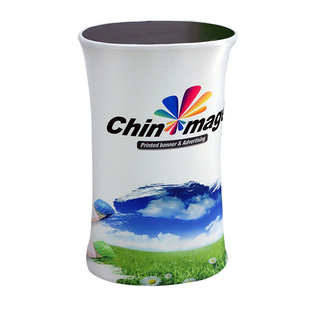 快幕秀展架资料前台宣传接待桌促销展示桌子折叠广告促销台定制