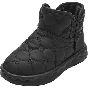 巴拉巴拉童鞋儿童雪地靴女童防泼水短靴加绒厚舒适冬季新潮流靴子