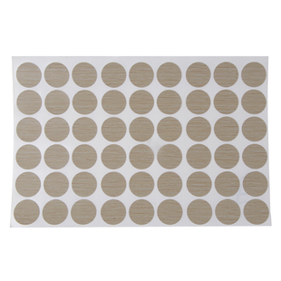 包邮家具橱柜自粘封口贴遮丑盖螺丝孔贴 环美贴三合一贴纸 防尘贴